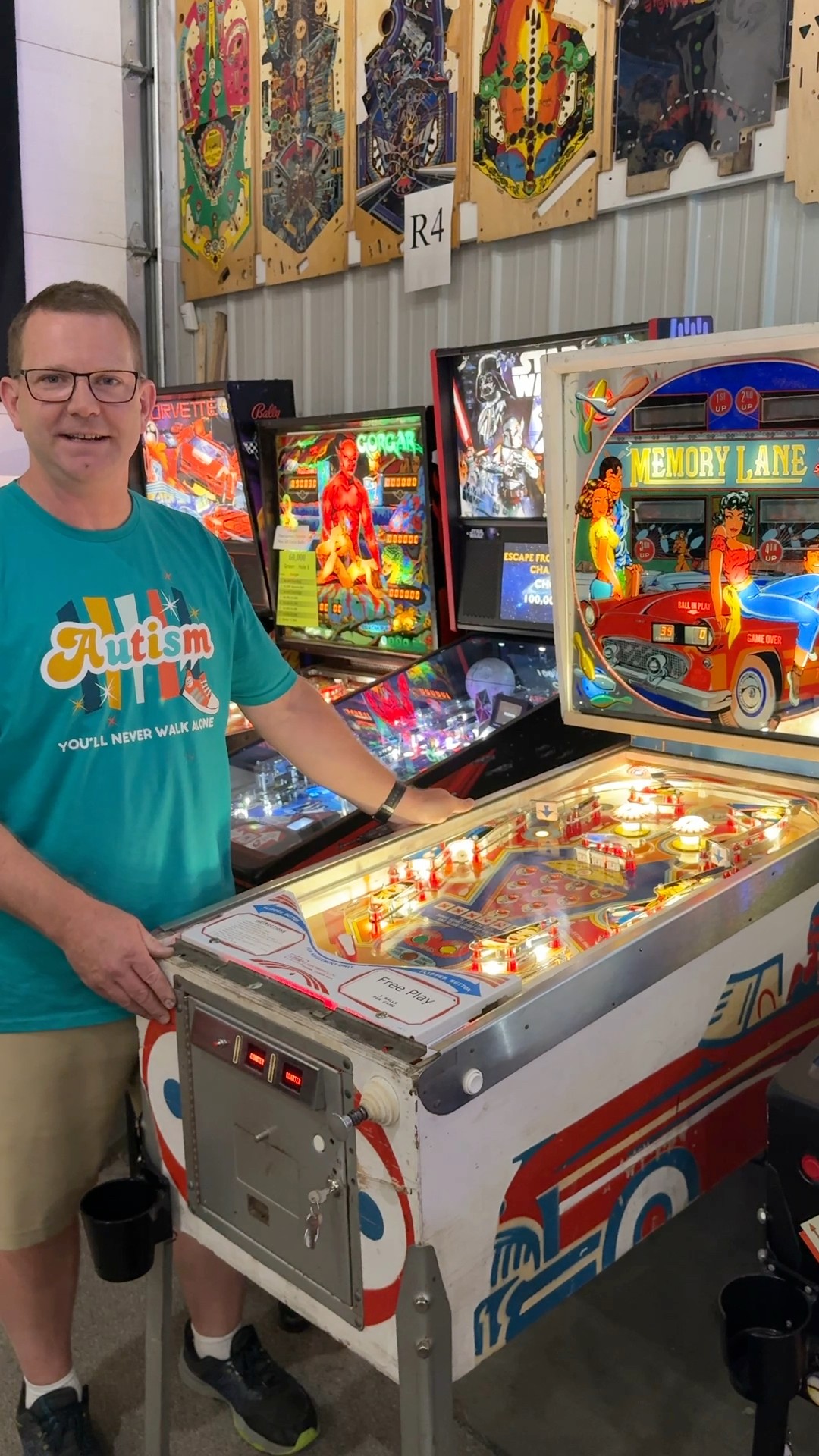 90 Second Gameplay Tutorial for 1978 Stern Memory Lane Pinball Machine ...