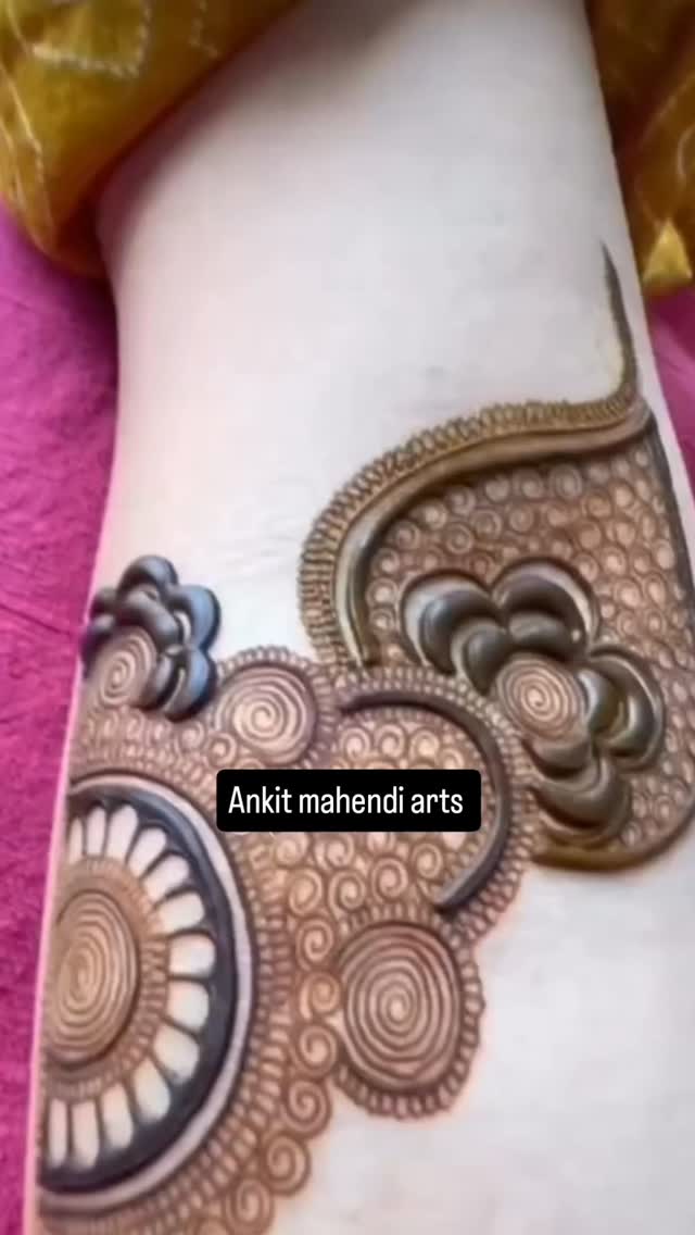 Ankit mahendi arts westmahendi #desingsmahendi #birdalnahendi # ...