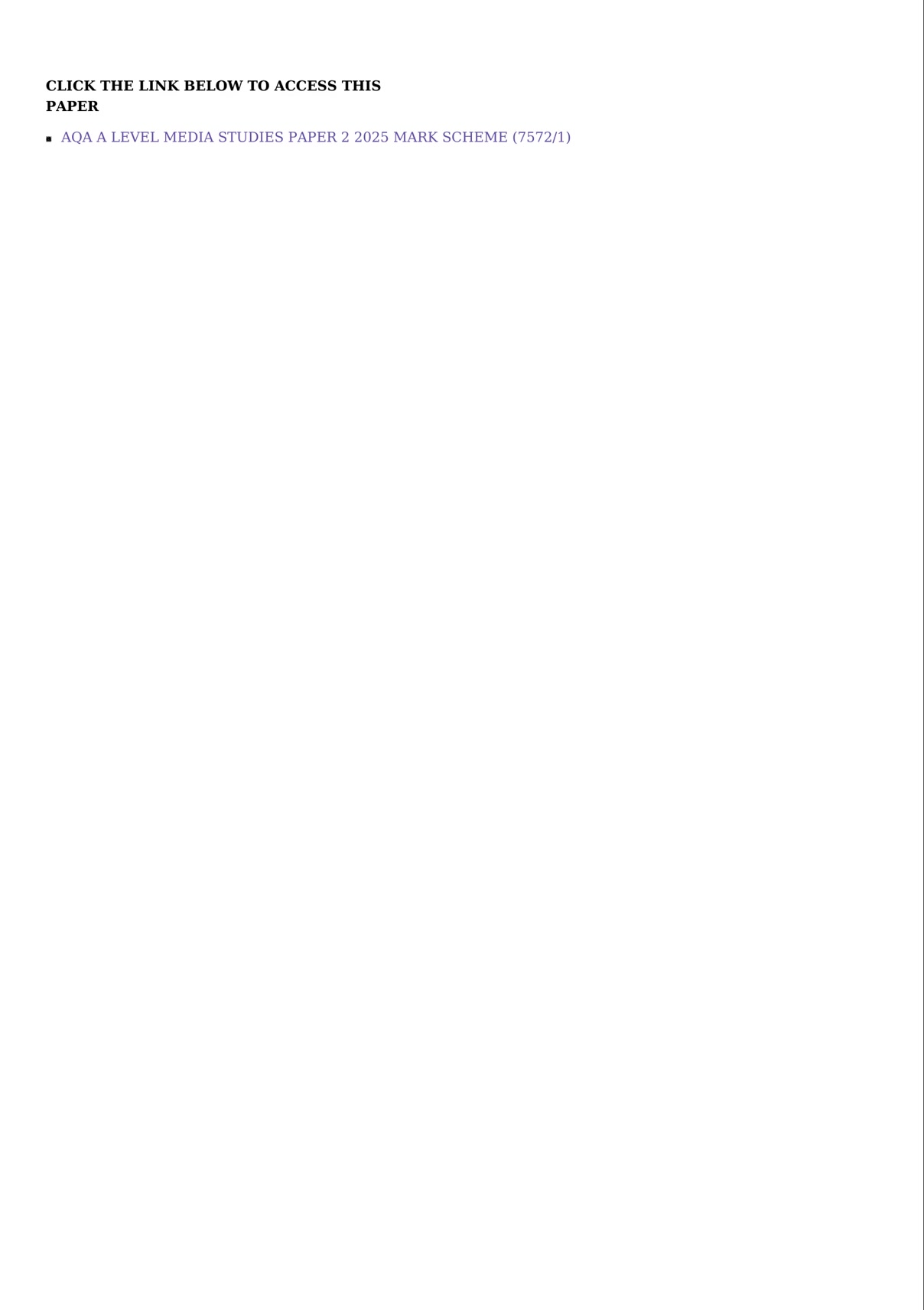 Exam - AQA A LEVEL PHYSICS PAPER 3BC 2025 MARK SCHEME (7408/3BC ...