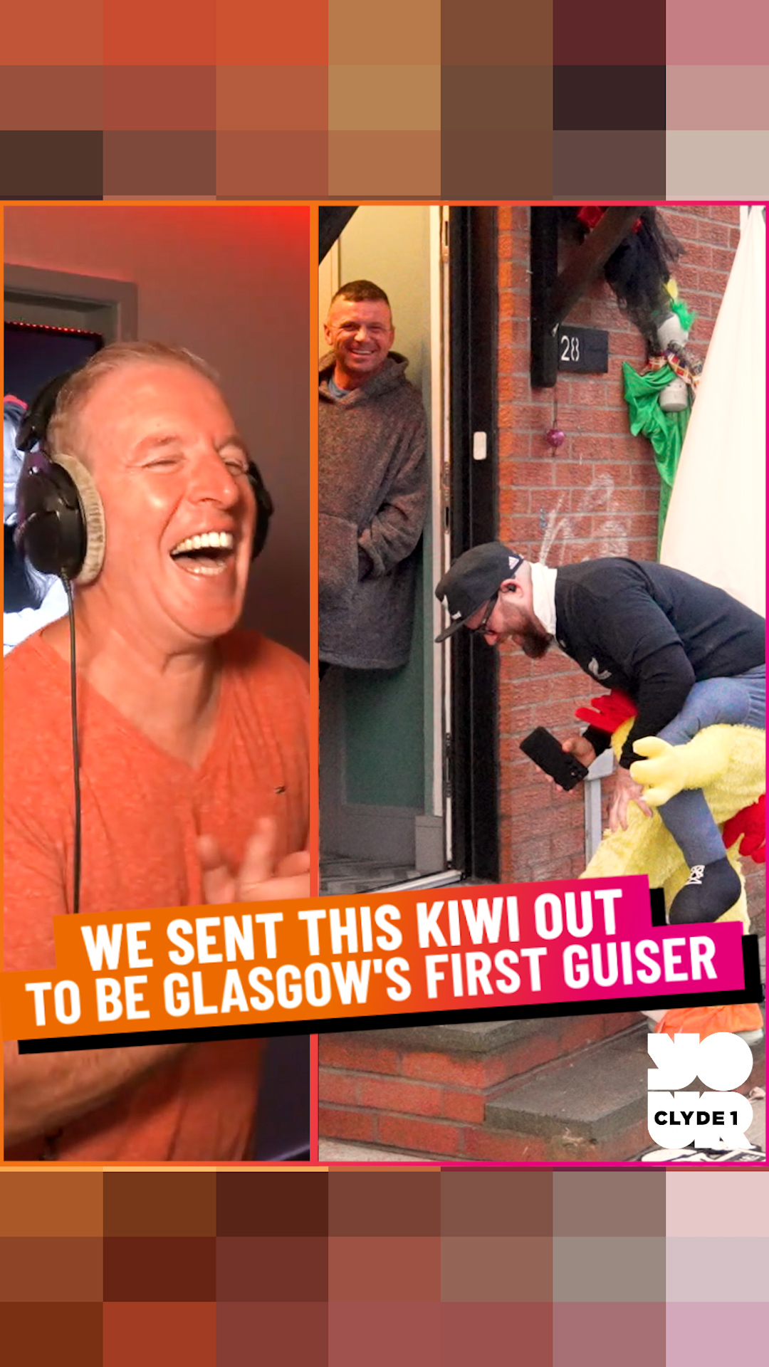 🎃 Our Kiwi video guy has NEVER been guising… and now he's Glasgow's ...