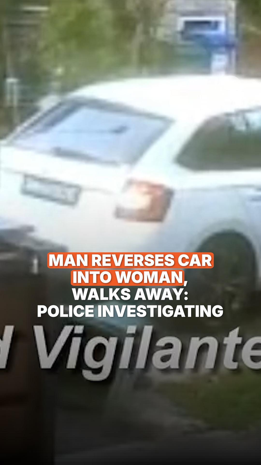 A video posted by Facebook page SG Road Vigilante shows a man reversing ...