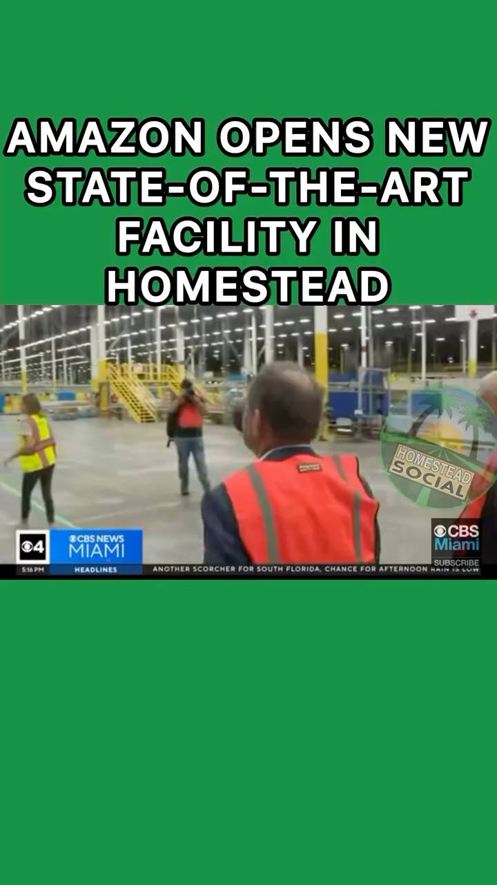 Amazon has officially opened its new... - Homestead Social | Facebook
