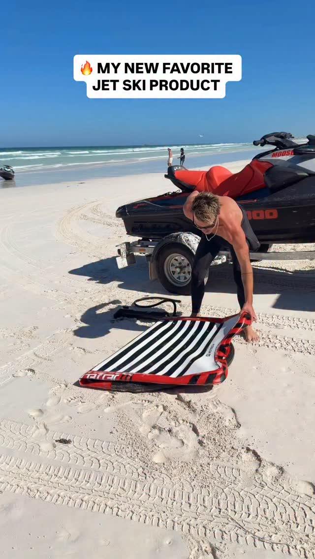 🏝️So much fun can be had when you have a Jet Tech sled clipped onto the ...
