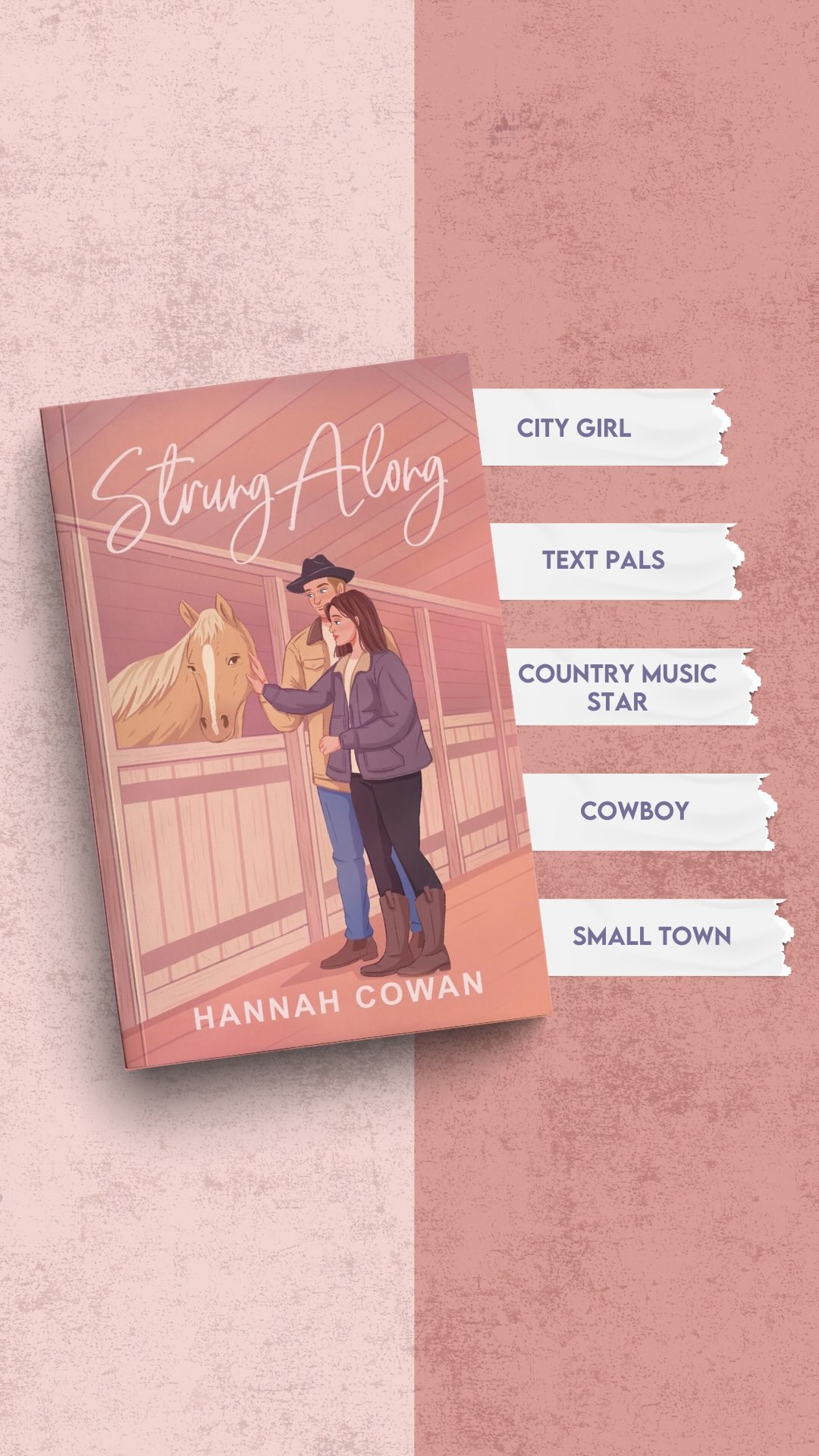 Strung Along is out now on Amazon, KU, and audible! Tropes: 🤠 small ...
