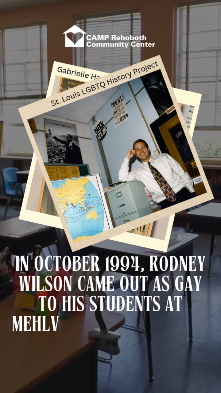 The 90s were not an easy time to come out as a gay teacher, but that's ...