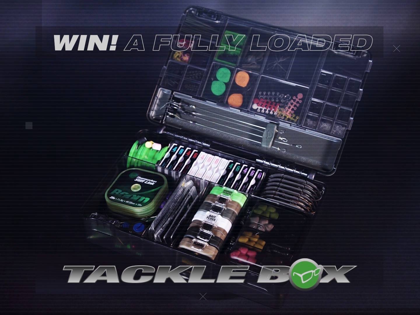fully loaded korda tackle box Manufactured from a tough smoked plastic Tackle Box Large Collection |
