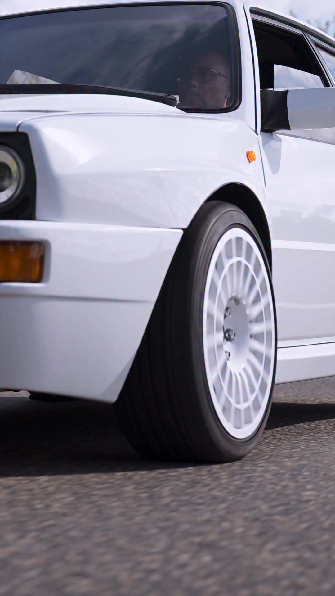 Cold morning, ignition on. The Lancia Delta Integrale comes alive with ...