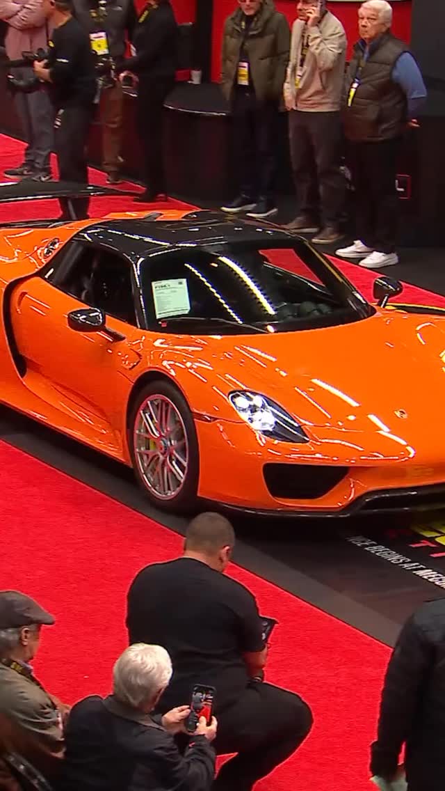 It was a record setting weekend at the Kissimmee Mecum Auction
