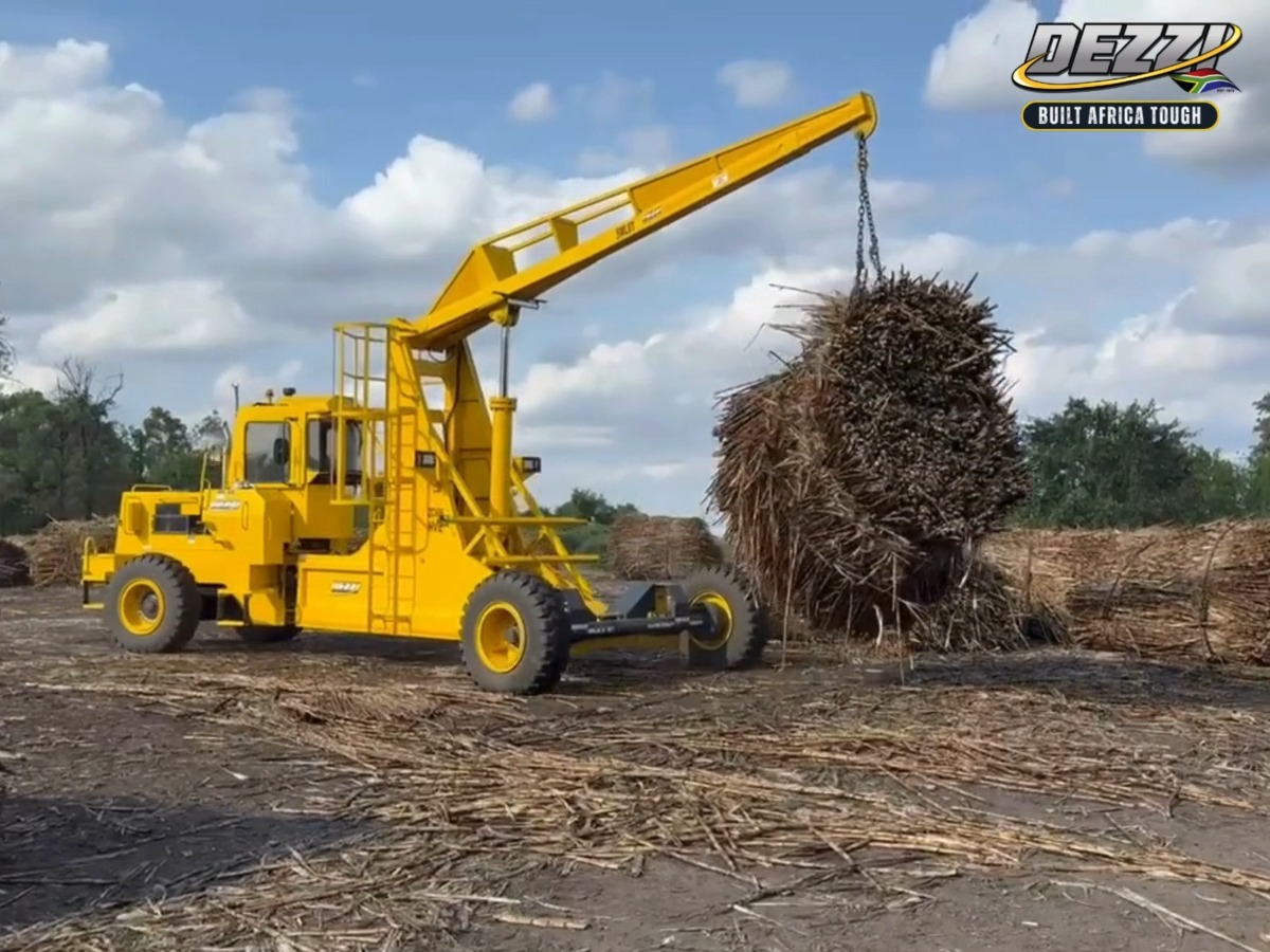 The custom built Dezzi Cane Crane services a niche market in the sugar ...