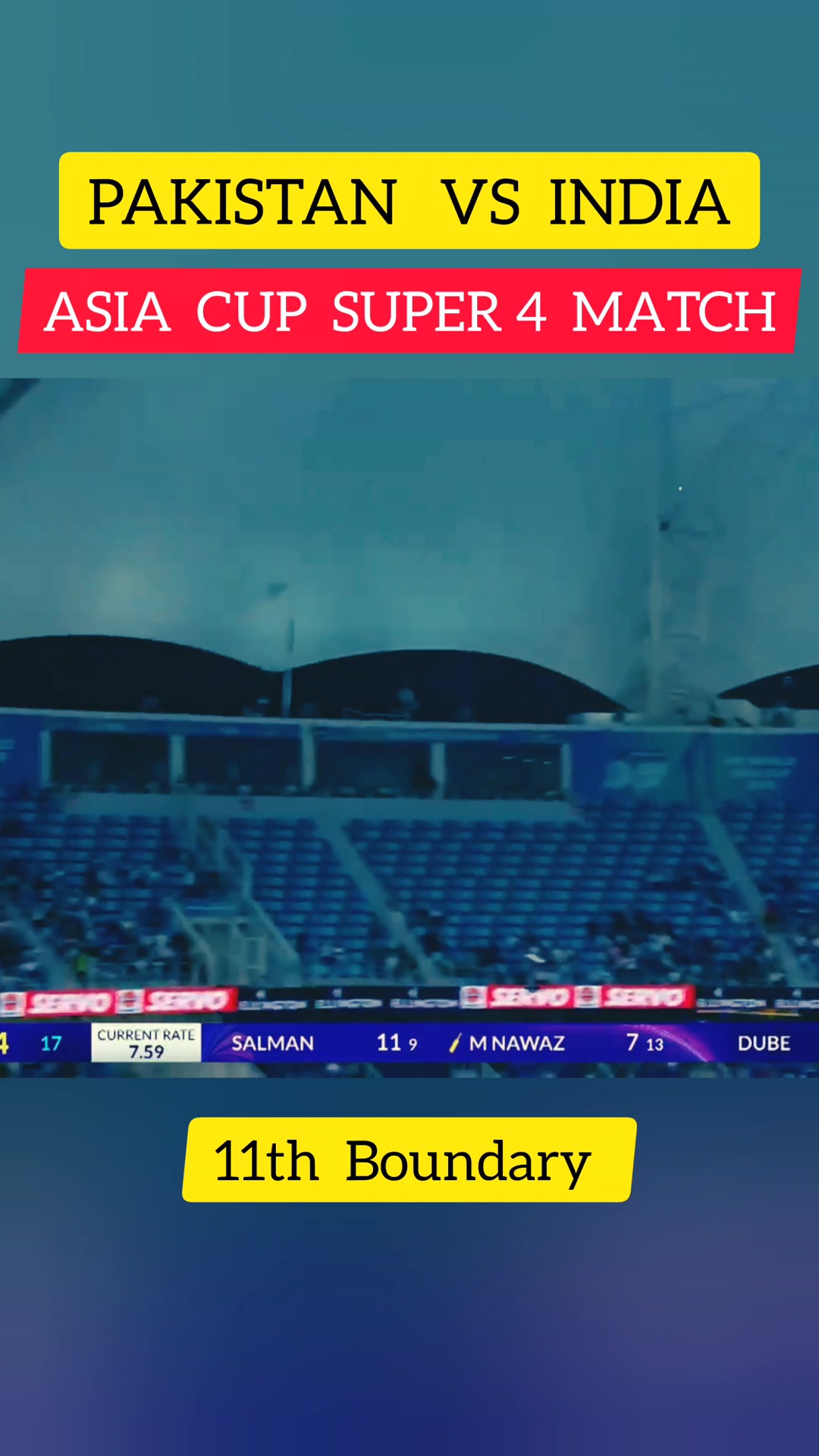 Pakistan Vs India Asia Cup Super 4 Match Highlights #IndvsPak # ...