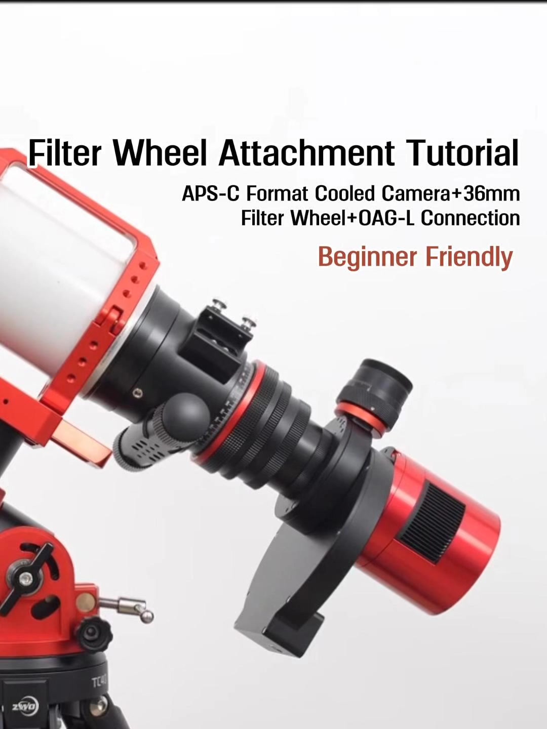 Tutorial | Step-by-step guide for connecting an APS-C format cooled ...
