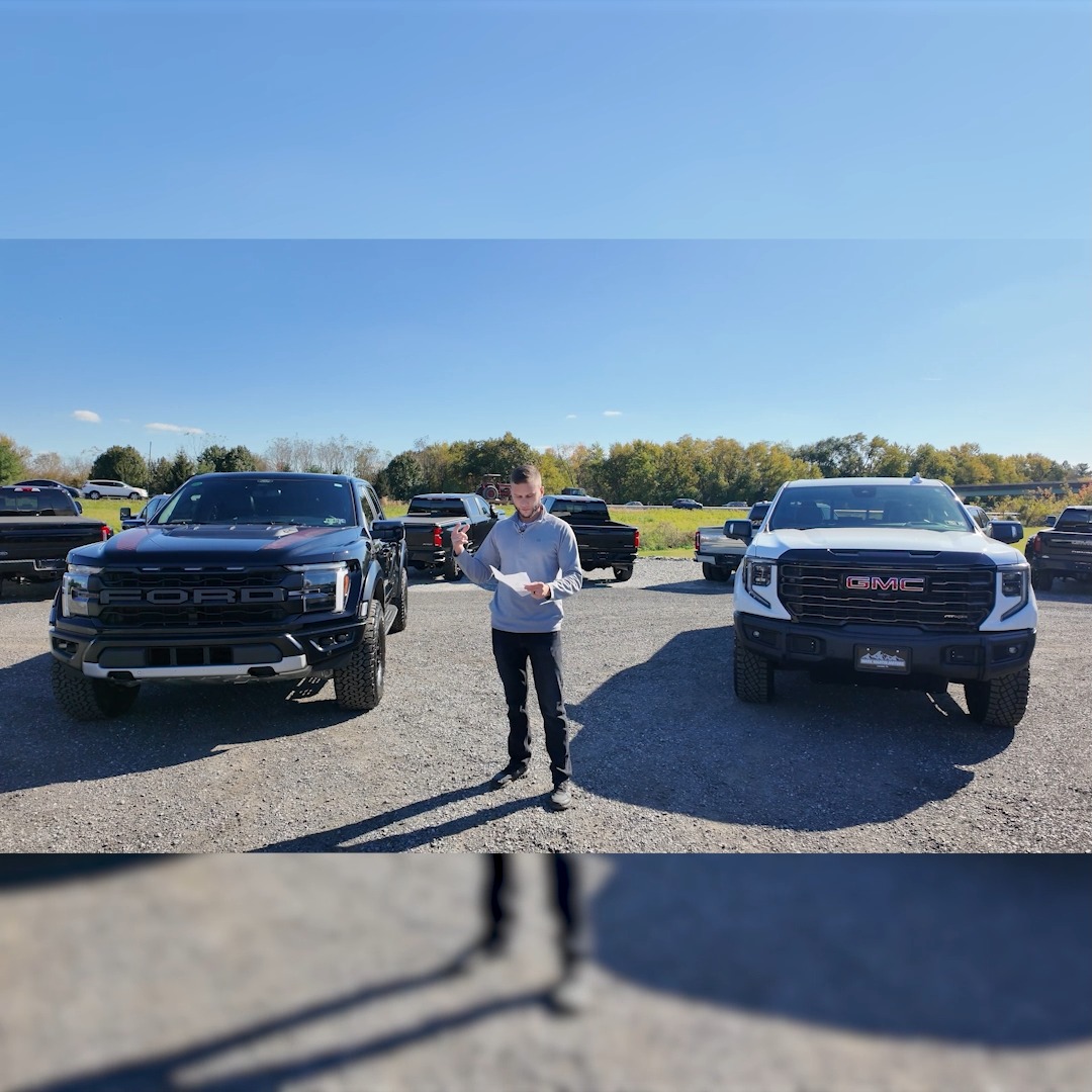 So you want the baddest truck you can buy from the factory. The two ...