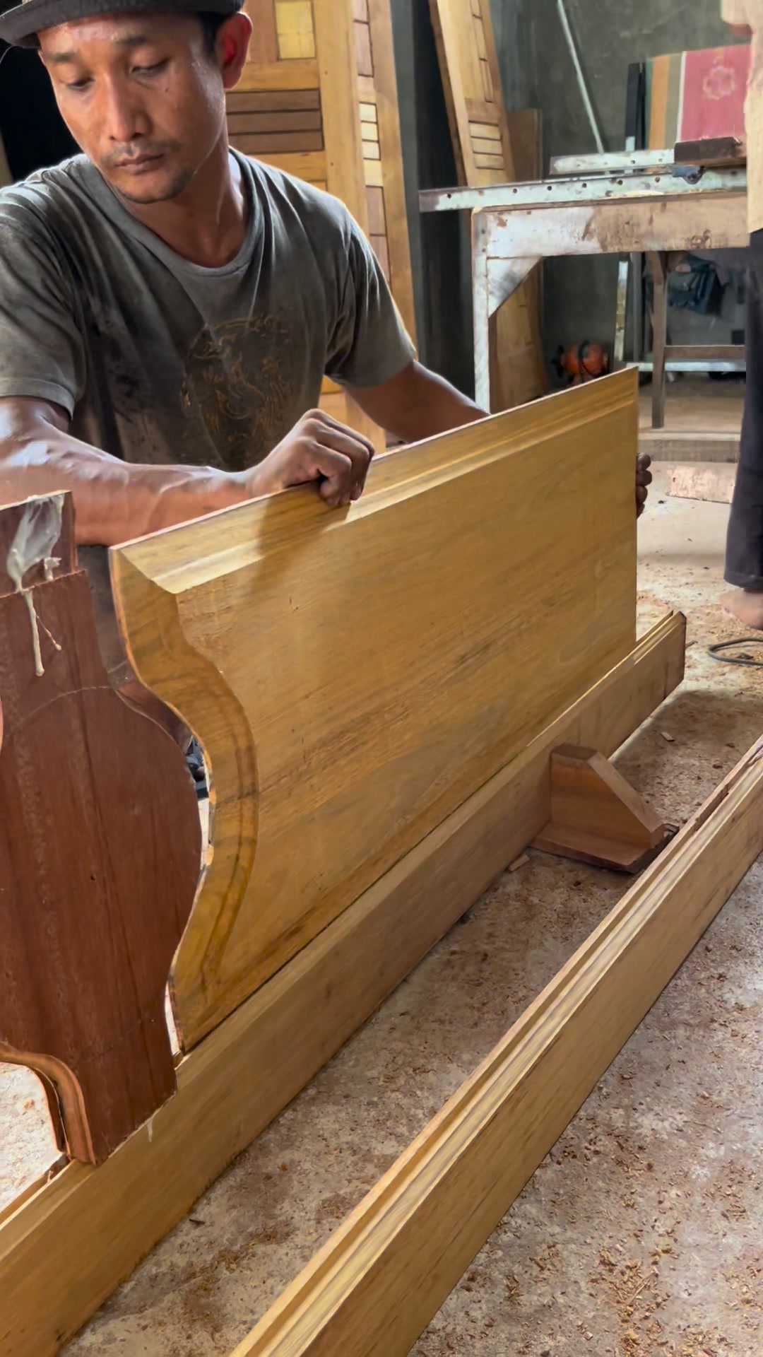 Rakit pintu ukuran 60x210 #woodworking | Wawan | Facebook