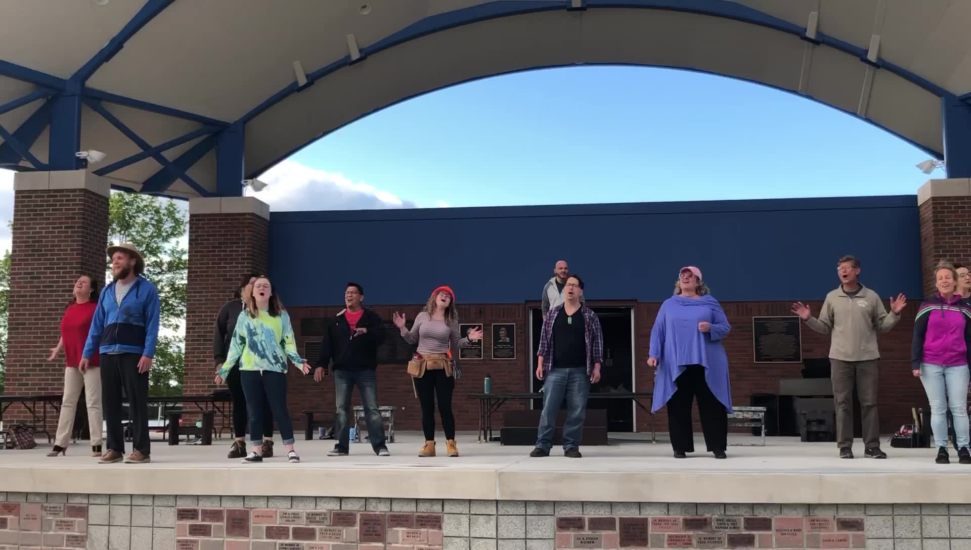 Bay City Players’ Godspell is going to be epic! Our cast is rehearsing ...
