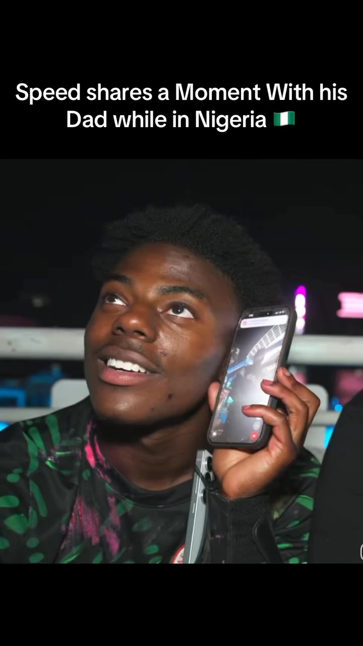 Ayyy .. Ishow Speed .. The boy father call him to say happy birthday ...