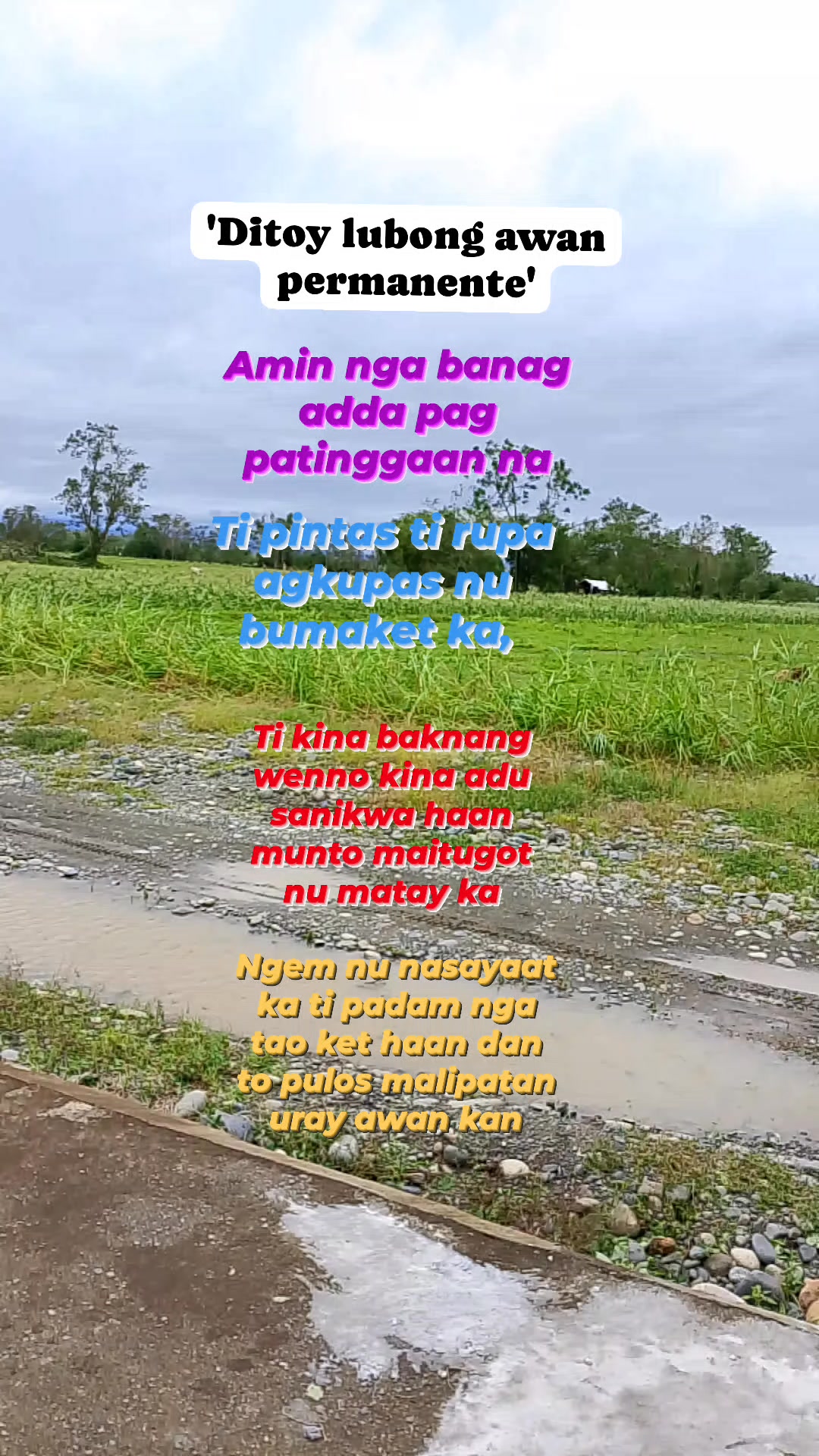 Mamati ka metlang kadi ka daytoy nga pagsasao #Pagsasao # ...