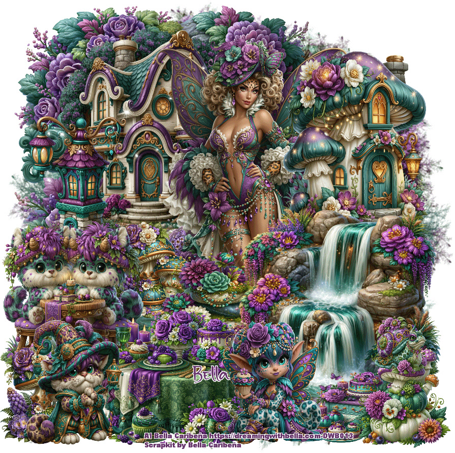 Bella Caribeña Cheetah Fantasy kit details and download
