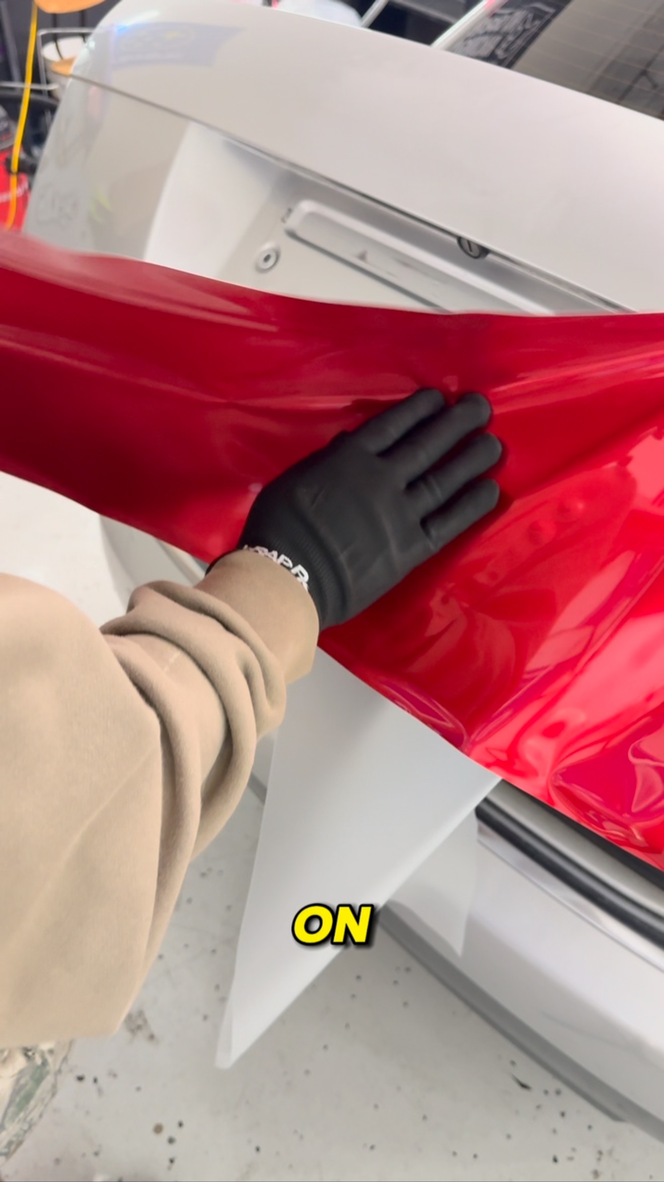You can’t always glass the material over a panel sometimes you have to ...