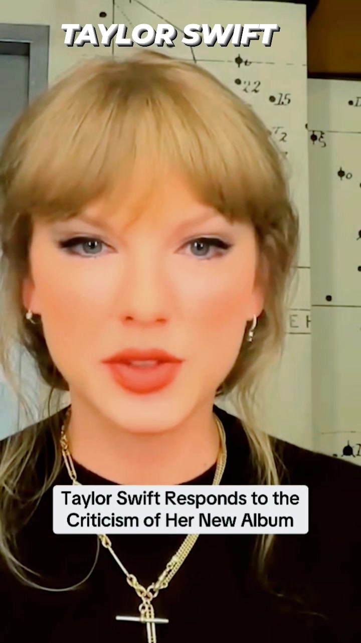 Taylor Swift talks about the reception to her new album 'The Life