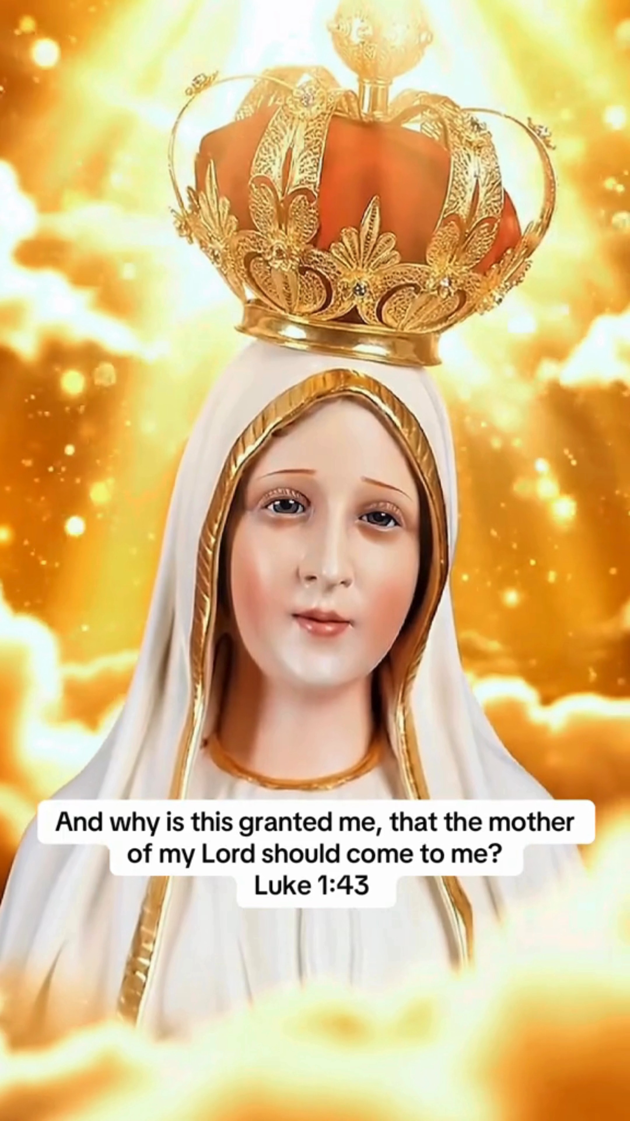 For behold, henceforth all generations will call me blessed ( Luke 1:48 ...