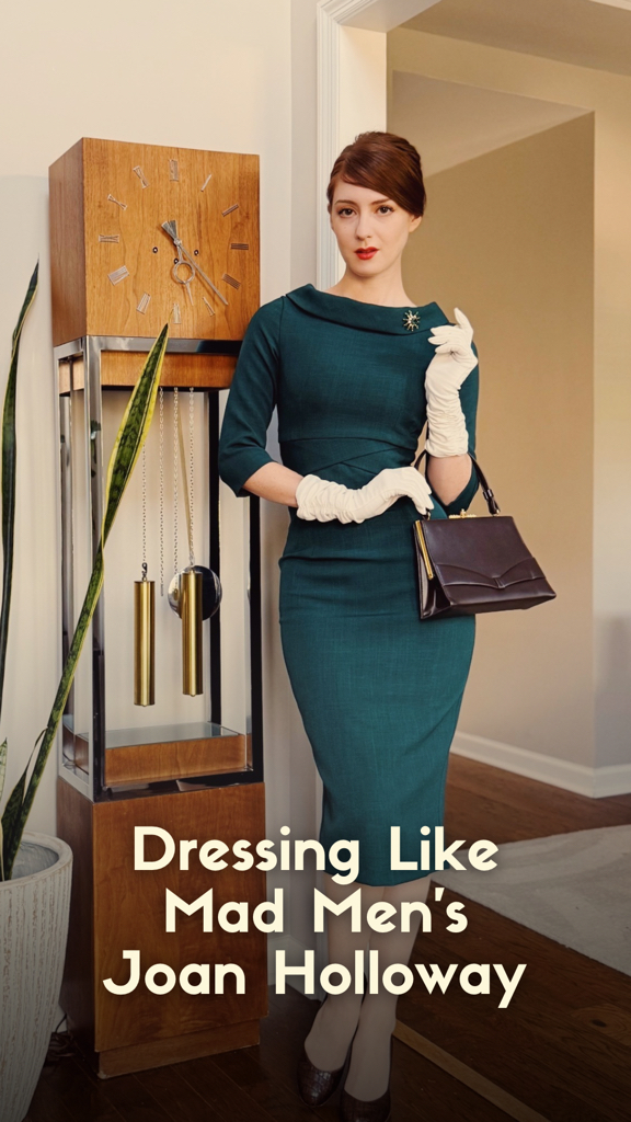 “Mad Men” is filled with amazing vintage fashion but Joan is the picture of 1960s elegance. If I could reach into my television and take any character’s entire wardrobe, Joan’s is definitely high on 