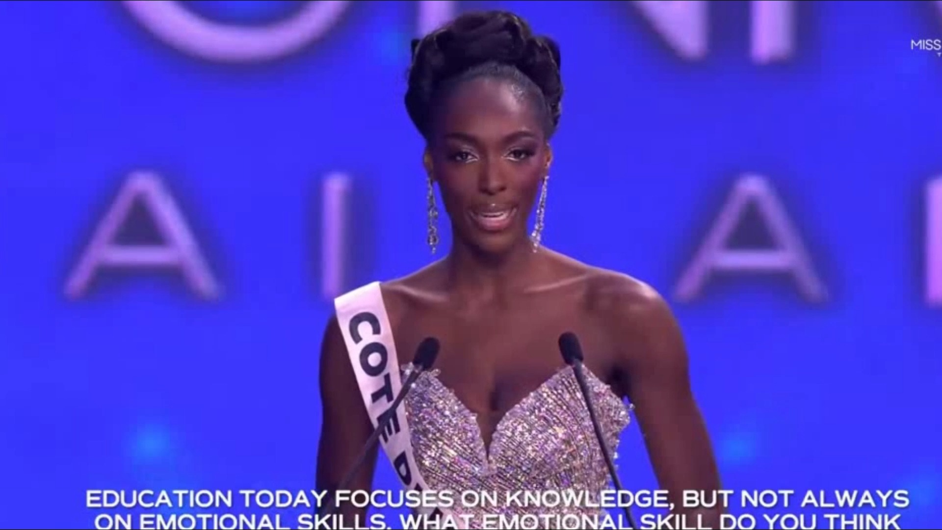 WATCH: MISS UNIVERSE 2025 UPDATE | Question and Answer portion (Judge's ...