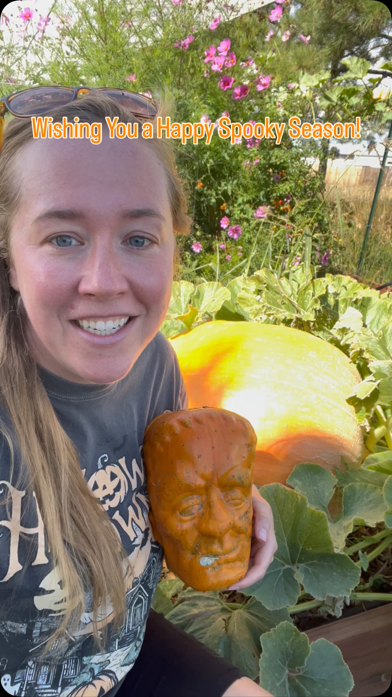 Frank Clarice and I just wanted to wish everyone a happy spooky season ...