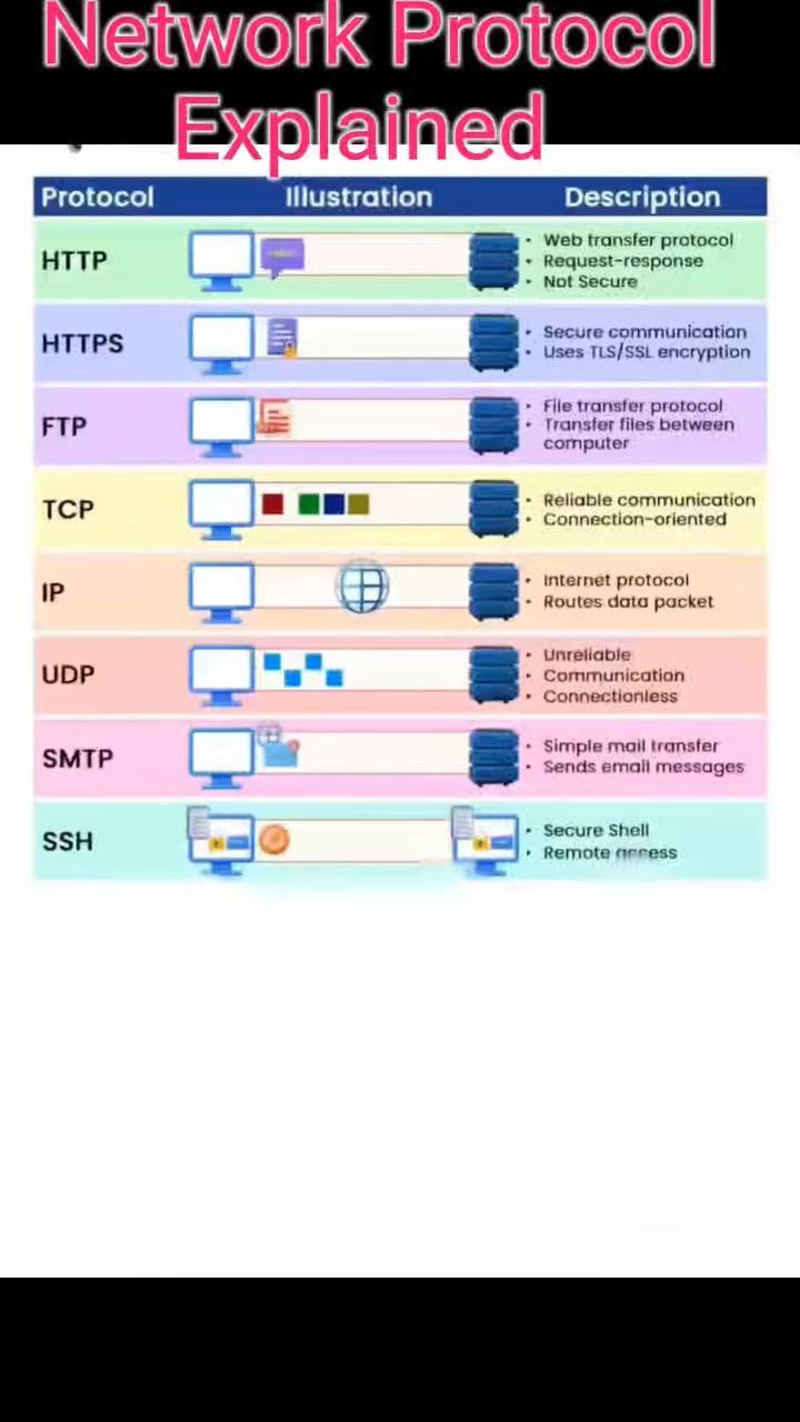 🌐 Network Protocols Made Simple🚀 From HTTP, FTP, TCP/IP to DNS & SMTP ...