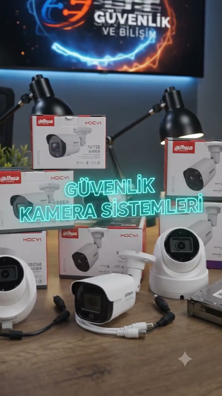🎥Müşterimiz olan emrah bey'in yazligina 5mp IP WarmLed Güvenlik kamera