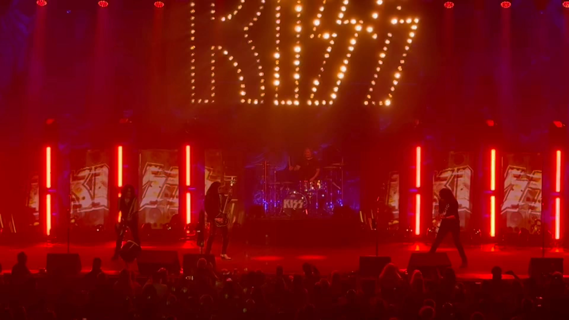 My suite view last night of KISS in Vegas. | Eddie Trunk | Facebook