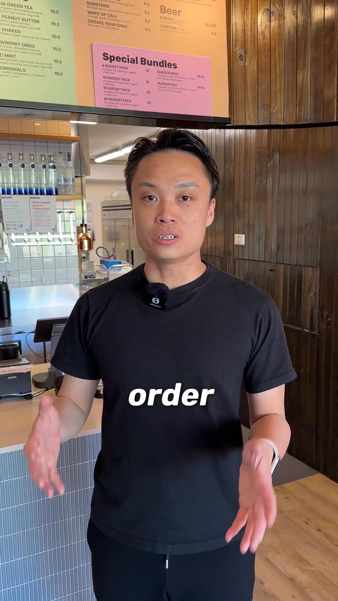 how to order in-store and online at Hey Sister! 🍔🎥: @ld.digital.au # ...