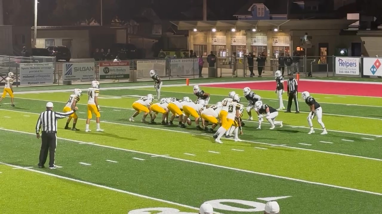 Great block by Emory #23 to seal the edge | Joshua Makinen | Facebook