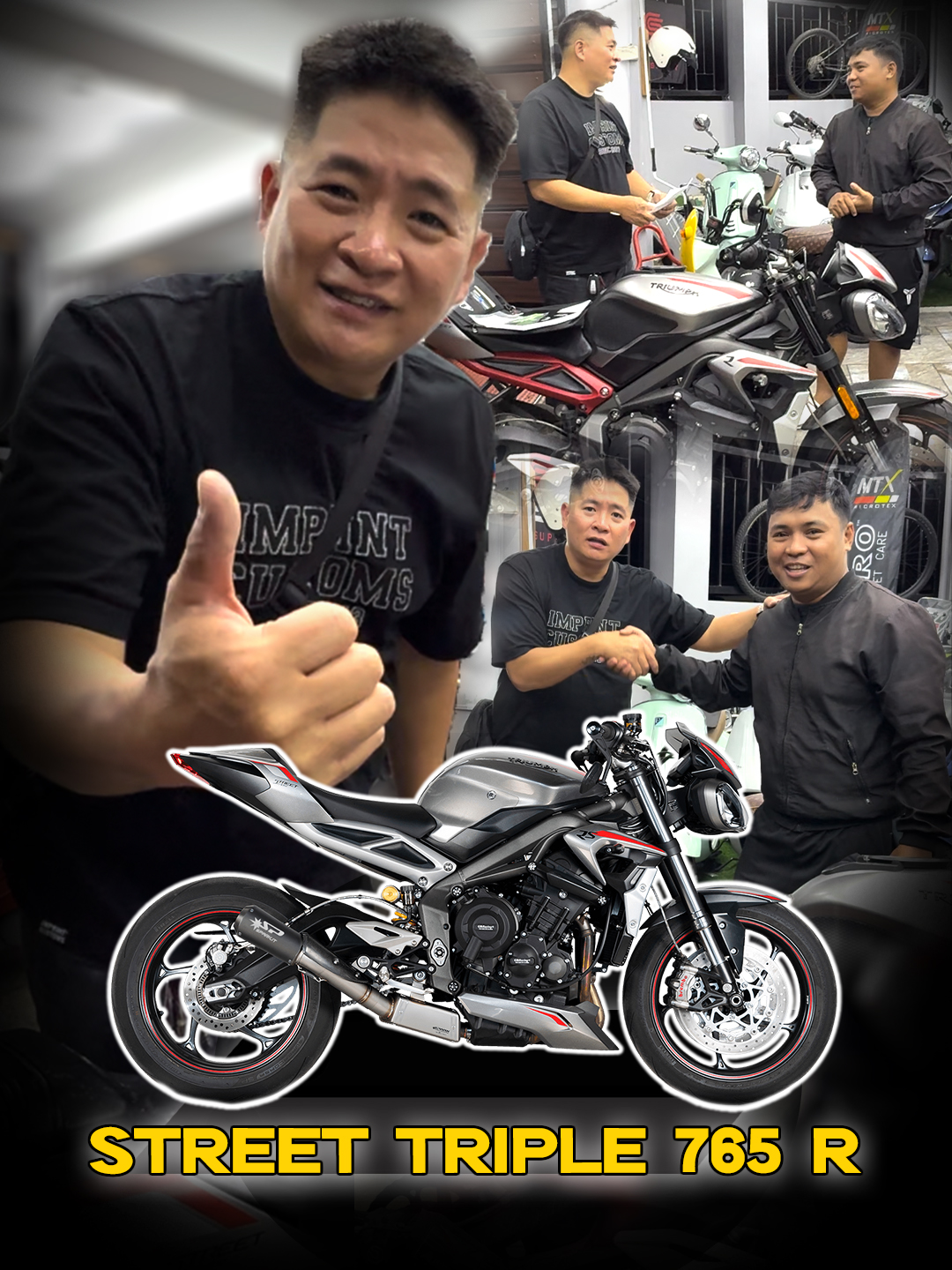 New Unit, Triumph Street Triple R 765 Bought P355k only #JettLauRider # ...