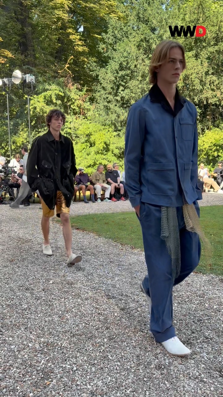 Dior presented it's Spring 2027 collection at @parisfashionweek