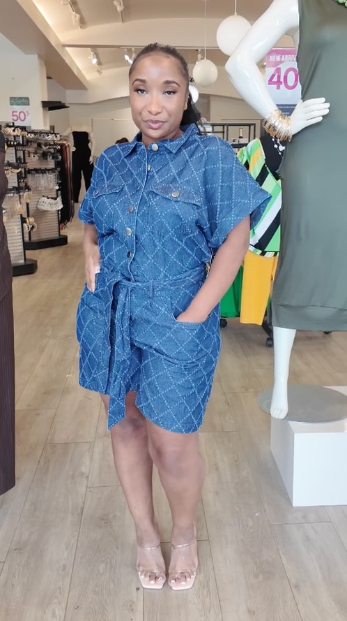ashley stewart blue jean dresses Denim season never really ends—we just start styling it differently. 👖🍂, From statement jeans to denim dresses, jumpsuits, and matching sets, the fall denim transition is officially happening., So, Its a white hot _okendo:syndication_key:CL132029002 ARRANGE cowl neck asymmetric Army Rank:W-3 Warrant Officer 3