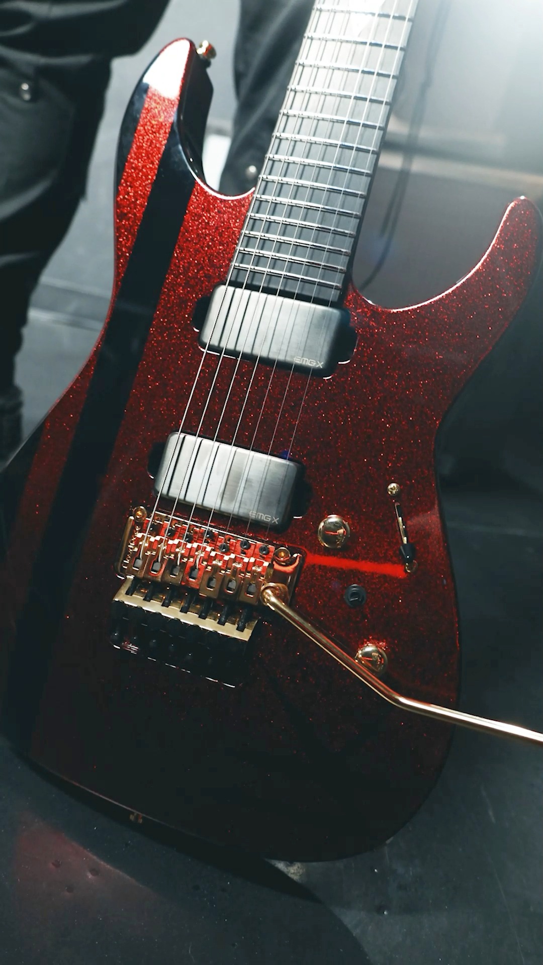 Unveiling my new ESP Guitars custom LK99 | Red Devil Vortex