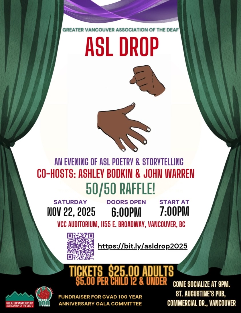 🌟 LOCATION CONFIRMED - ASL DROP! 🎭 ASL DROP – An Evening of ASL Poetry ...