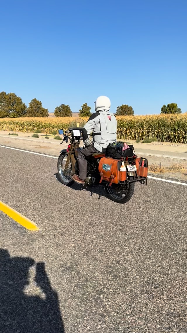 Have you ever ridden a 100 year old motorcycle across the country? Well ...