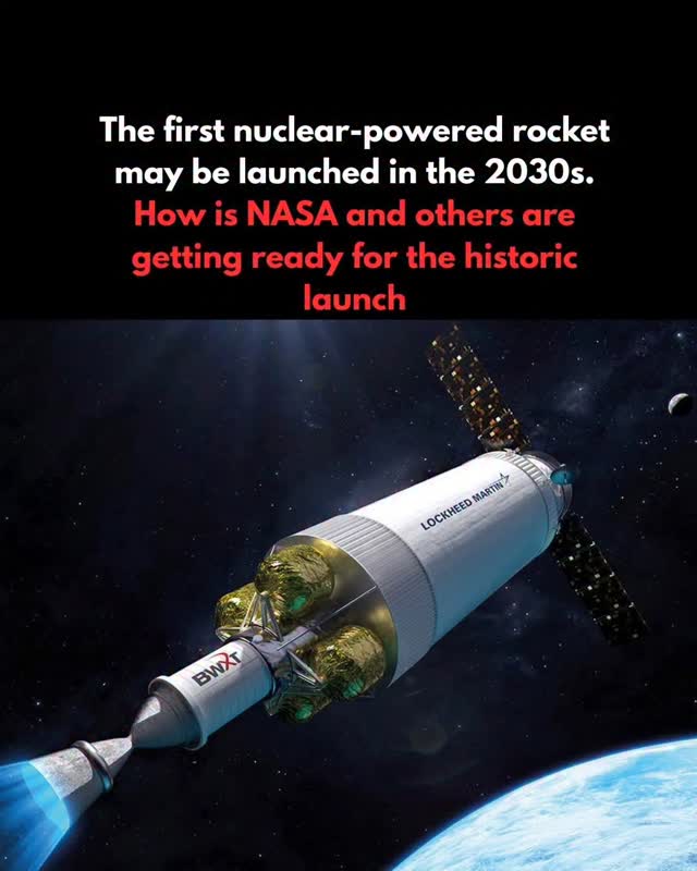 The first nuclear-powered rocket may be launched in the 2030s. How is ...
