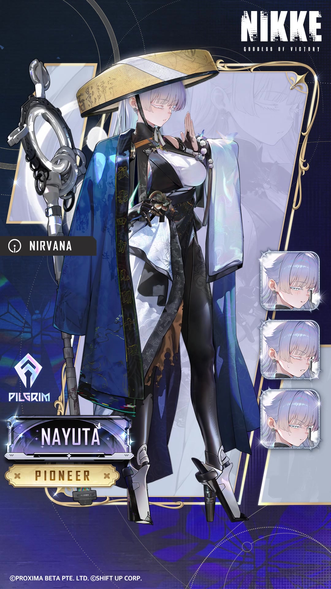 NIKKE PROFILE - Nayuta】 ✓ Manufacturer: Pilgrim ✓ Affiliation