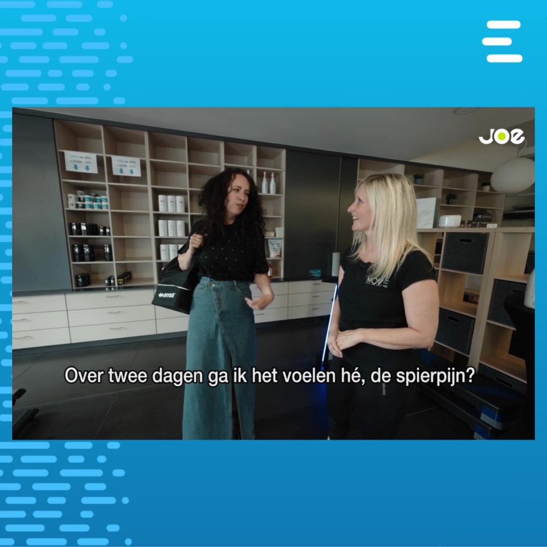 Anke Buckinx (radiopresentatrice van Joe) test elke donderdagochtend ...