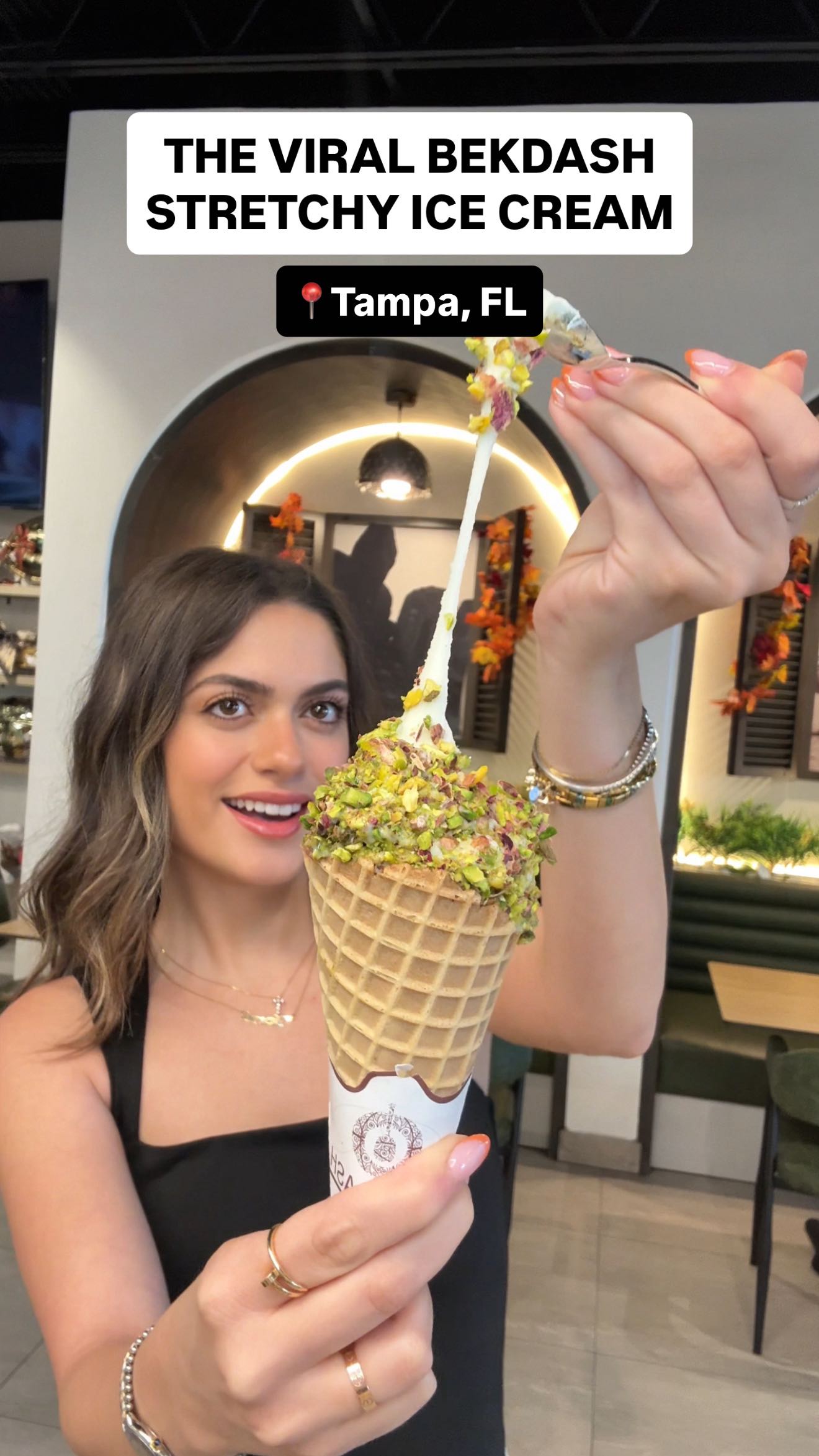 The Bekdash stretchy ice cream>>>🔥🔥 📍 @bekdash.usa -11013 N 56th St ...