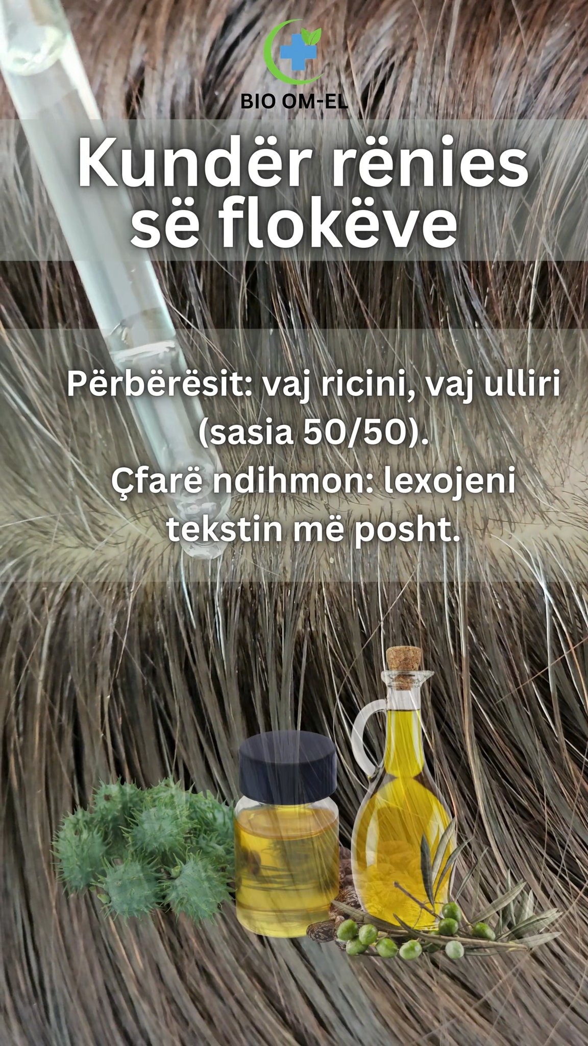 💆‍♀️ Rënia e flokëve – Forcim natyral i rrënjëve Fakt interesant: Rënia ...