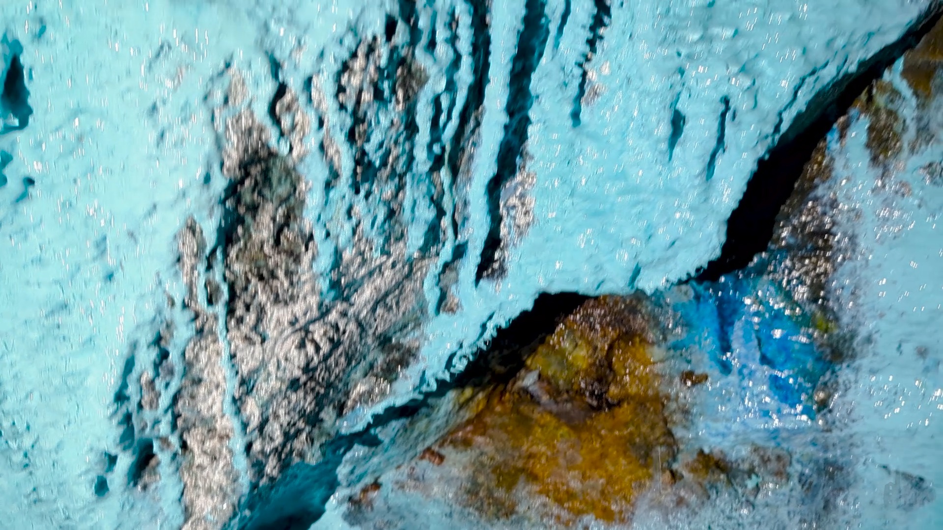 Happy Blue Monday! A short video clip of some amazing blue mineral ...
