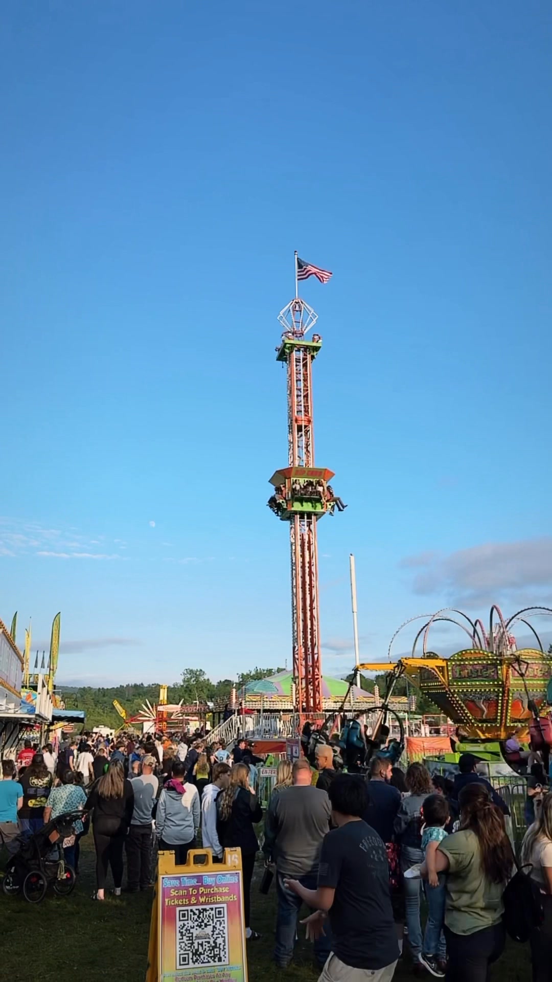 CHECK OUT THE RIP CORD!! It’s roughly 95 feet tall and is the ONLY ...