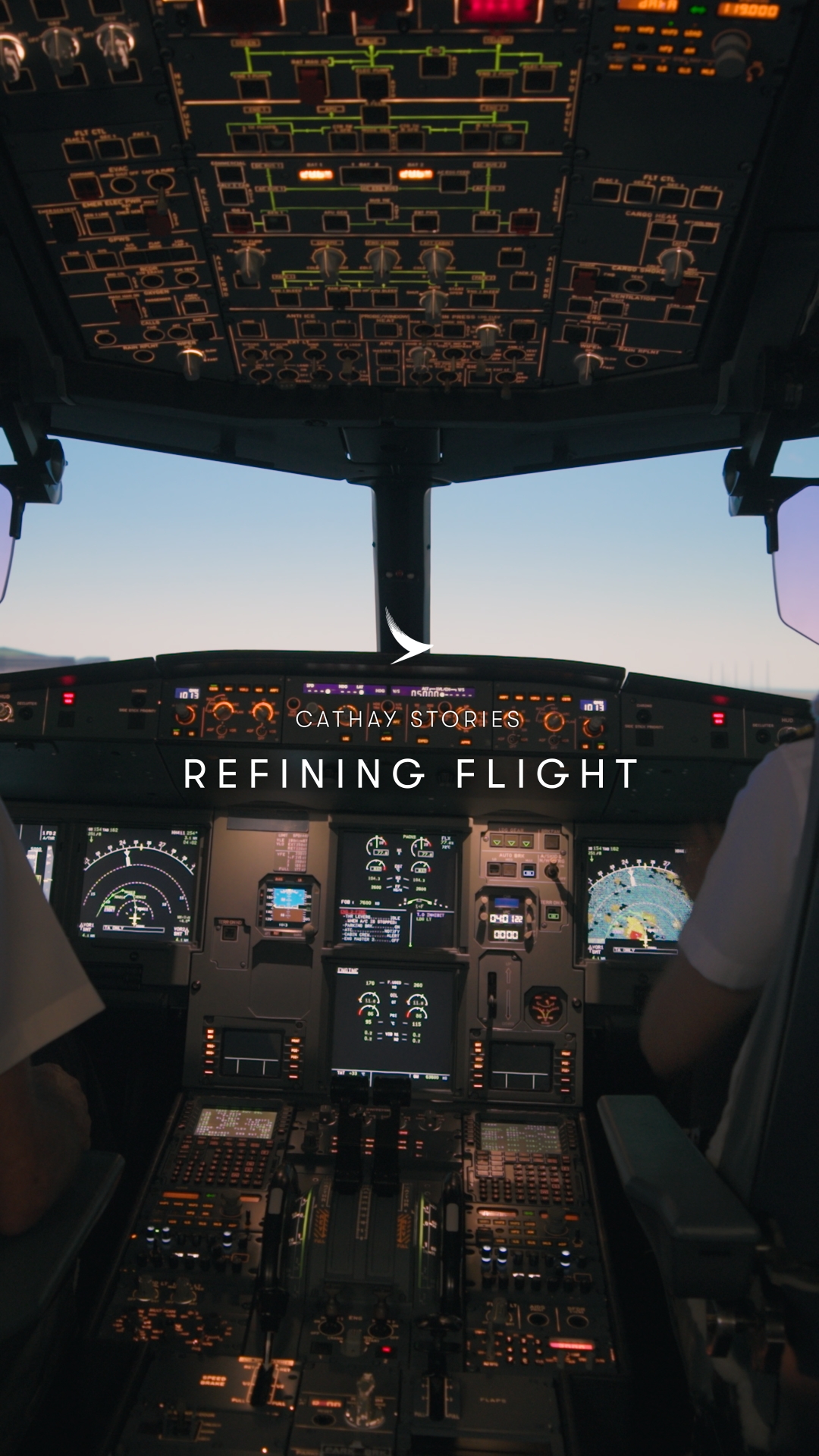Cathay Pacific - “Up there, things can change in a... | Facebook