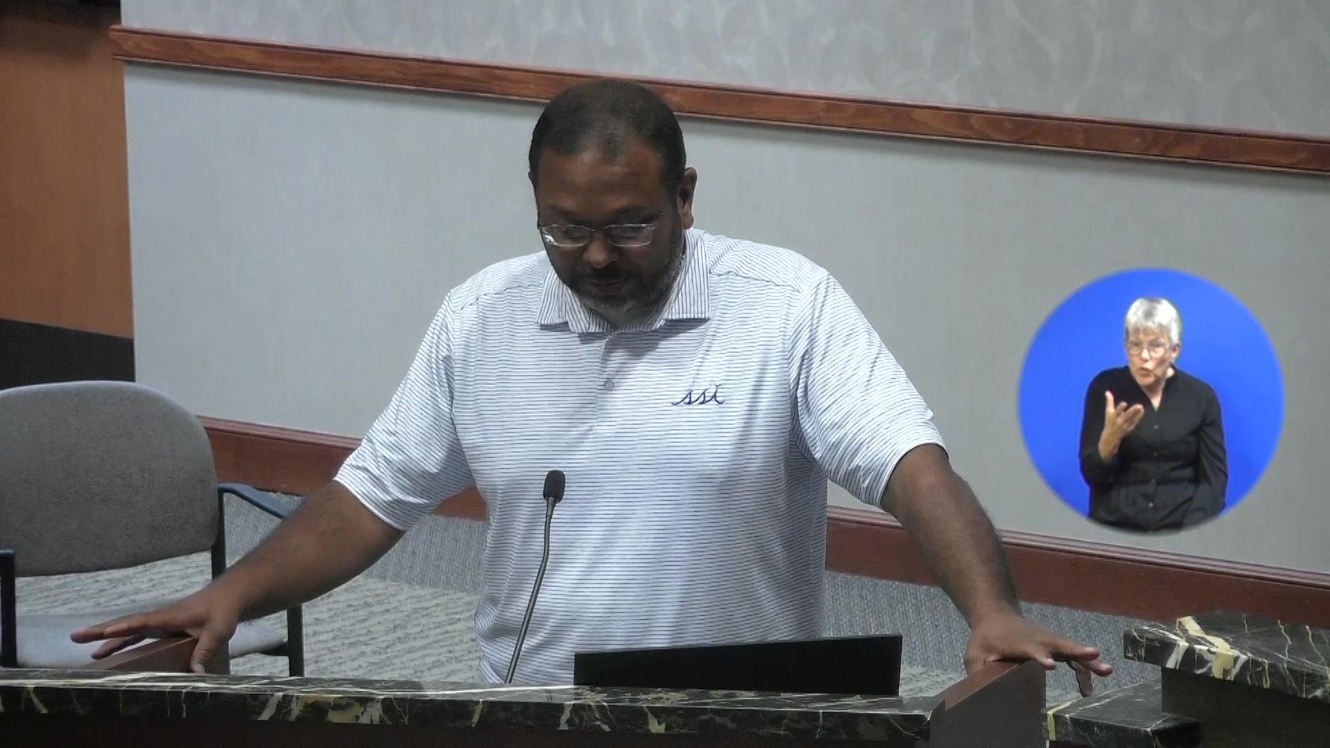 Bryan Fish, director of Parks and Recreation, gave an update on several ...