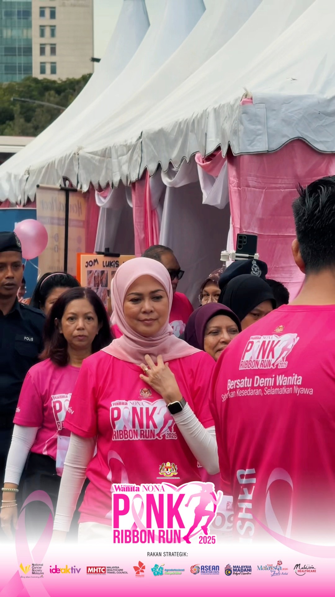 LIVE: Sekitar acara Pink Ribbon Run sempena Bulan Kesedaran Kanser ...
