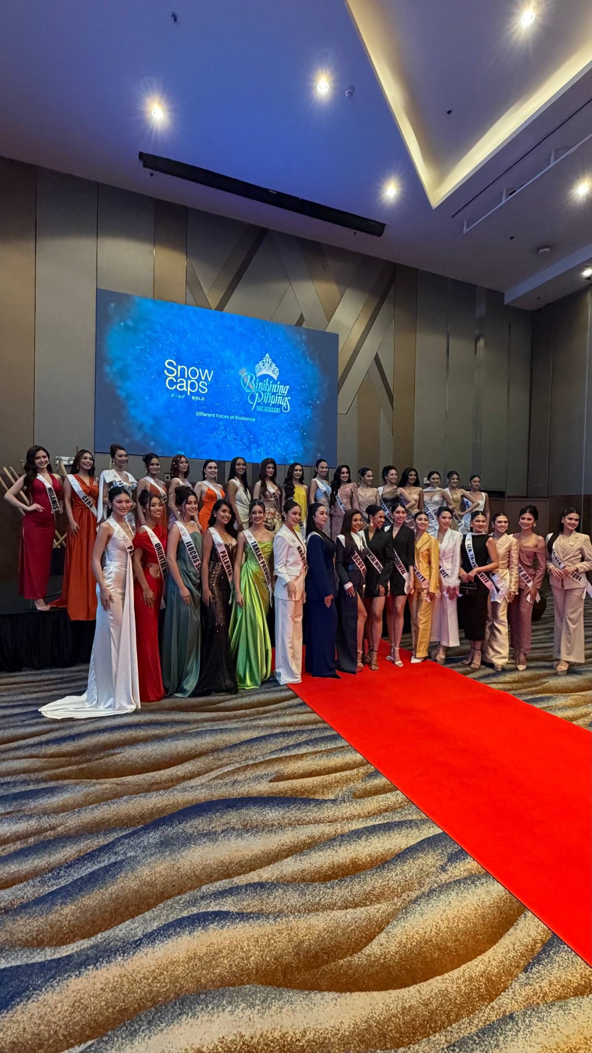 Snow Caps marked a milestone partnership with the Binibining Pilipinas Organization during a celebration held at Novotel Manila, Araneta City., The brand has officially been named the first-ever 