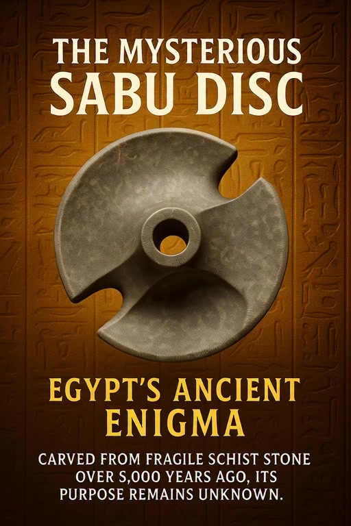 🌀 The Mysterious Sabu Disc — Egypt’s Ancient Enigma 🏺🇪🇬 Discovered in ...